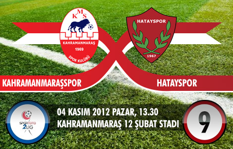 K.Maraşspor'da Hatayspor maçı hazırlıkları ve maç karnesi